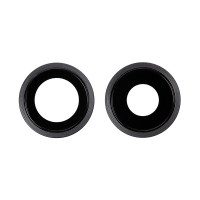 Скло камери iPhone 11, в рамці, Original, Black