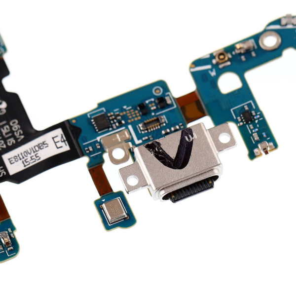 Шлейф Samsung G960F Galaxy S9, конектор зарядки, мікрофон, OEM
