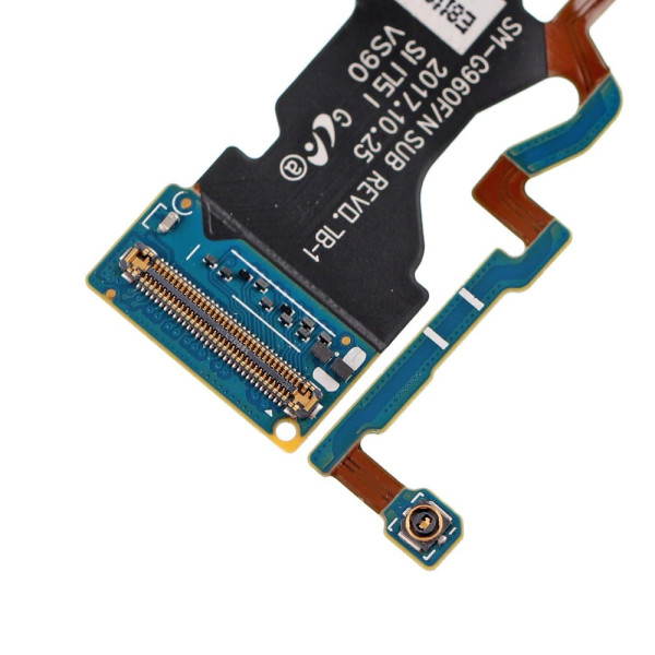 Шлейф Samsung G960F Galaxy S9, конектор зарядки, мікрофон, OEM