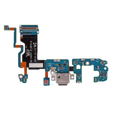 Шлейф Samsung G965F Galaxy S9 Plus конектор зарядки, мікрофон OEM