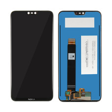 Дисплей Nokia 6.1 Plus (TA-1116), Nokia X6 2018 (TA-1099) з тачскріном, High Copy, Black