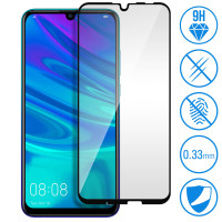 Захисне скло Huawei P Smart 2019 (2.5D) Full Glue, Black
