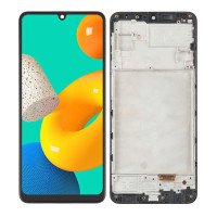 Дисплей Samsung M325 Galaxy M32, з тачскріном, в рамці, OLED