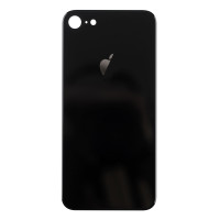 Задня кришка iPhone 8, великий виріз під камеру, Black