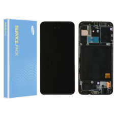 Дисплей Samsung A405 Galaxy A40, з тачскріном, в рамці, Service Pack Original