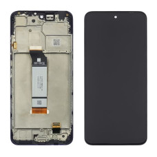 Дисплей Xiaomi Redmi Note 10 5G, Poco M3 Pro, з тачскріном, в рамці, Black