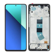 Дисплей Xiaomi Redmi Note 13 4G, з тачскріном, в рамці, OLED, Black