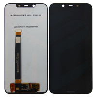 Дисплей Nokia 8.1, з тачскріном, High Copy, Black