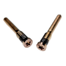 Болтики iPhone X, XS, XS Max, XR, зовнішні, нижні (10шт.) Gold