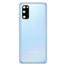 Задня кришка Samsung G980 Galaxy S20, зі склом камери, Light Blue
