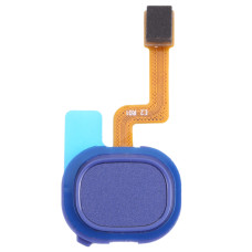 Шлейф Samsung A217 Galaxy A21s (2020), сканер відбитка пальця, Blue