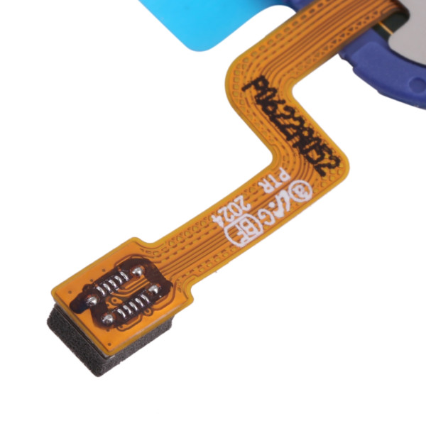 Шлейф Samsung A217 Galaxy A21s (2020), сканер відбитка пальця, Blue
