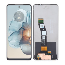 Дисплей Motorola XT2421 Moto G04, XT2423 Moto G24, XT2421 Moto E14, з тачскріном, Black
