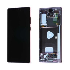 Дисплей Samsung N980 Galaxy Note 20, з тачскріном, в рамці, Service Pack Original, Bronze