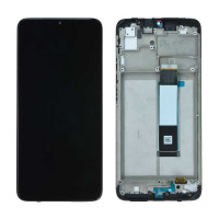 Дисплей Xiaomi Redmi 9T, Poco M3, з тачскріном, в рамці, Black