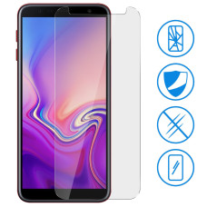 Захисне скло Samsung J610 Galaxy J6 Plus, J415 Galaxy J4 Plus (2.5D) Прозоре