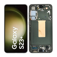 Дисплей Samsung S916 Galaxy S23+, з тачскріном, в рамці, Green, Service