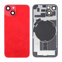 Задня кришка iPhone 14, зі склом камери і MagSafe магнітами, Red