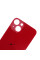 Задня кришка iPhone 13, великий виріз під камеру, Red