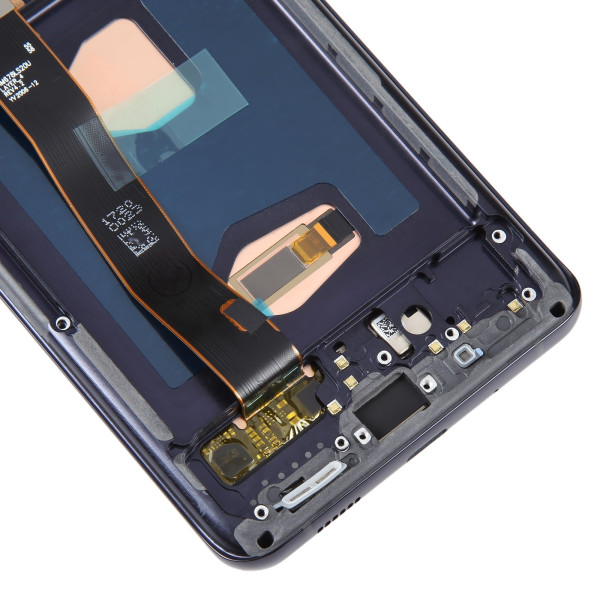 Дисплей Samsung G988 Galaxy S20 Ultra, з тачскріном, в рамці, Black, OLED