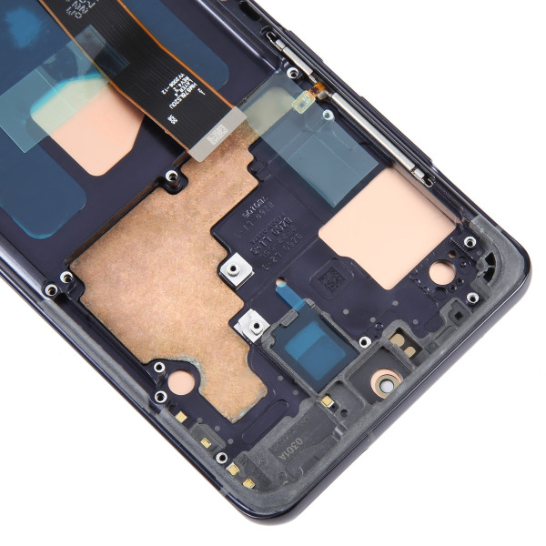 Дисплей Samsung G988 Galaxy S20 Ultra, з тачскріном, в рамці, Black, OLED