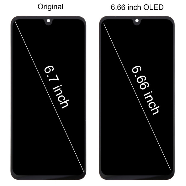 Дисплей Samsung A166 Galaxy A16 5G, з тачскріном, в рамці, Black, OLED