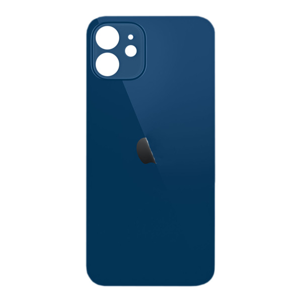 Задня кришка iPhone 12, великий виріз під камеру, Blue