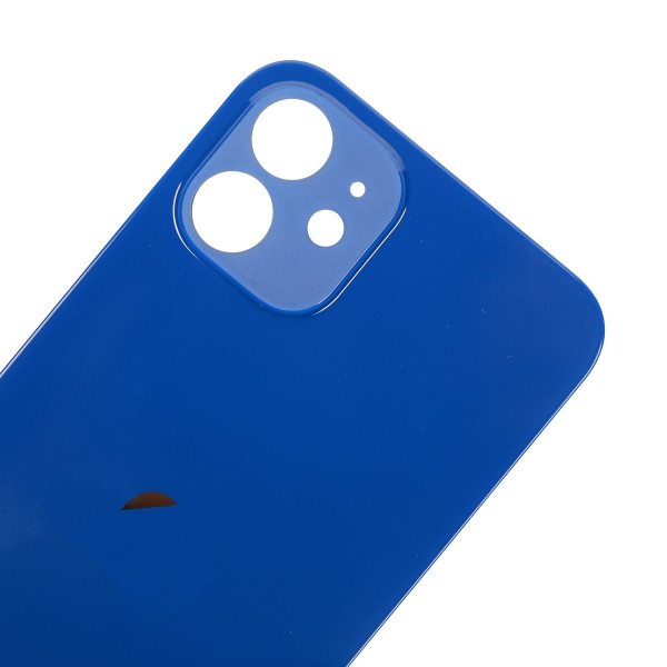 Задня кришка iPhone 12, великий виріз під камеру, Blue
