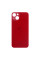 Задня кришка iPhone 13 mini, великий виріз під камеру, Red