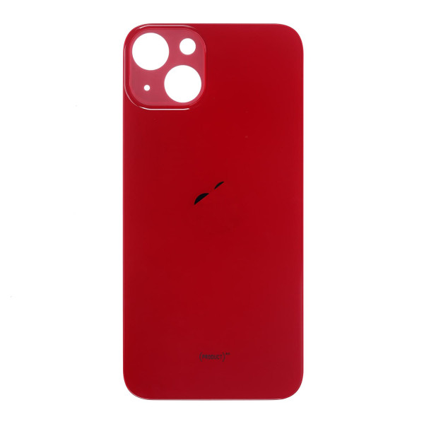 Задня кришка iPhone 13 mini, великий виріз під камеру, Red