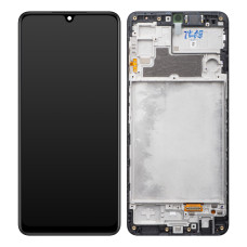 Дисплей Samsung M225 Galaxy M22, з тачскріном, в рамці, Service Pack Original