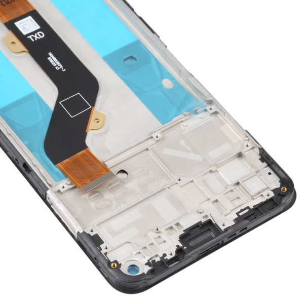 Дисплей Infinix Hot 10 (X682), з тачскріном, в рамці, Black