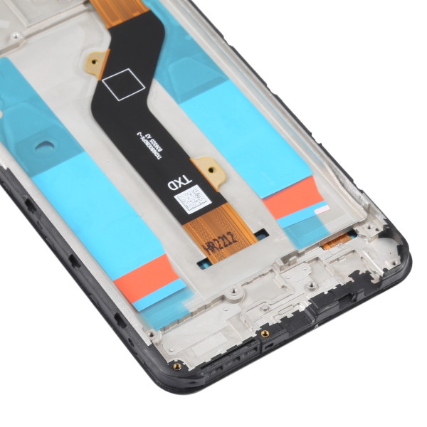 Дисплей Infinix Hot 10 (X682), з тачскріном, в рамці, Black