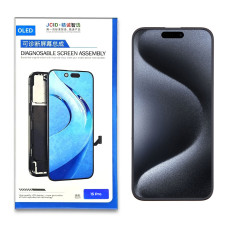 Дисплей iPhone 15 Pro, з тачскріном, OLED Soft JCID (без помилки) 120Hz