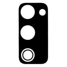 Скло камери Samsung G780 Galaxy S20 FE, Black
