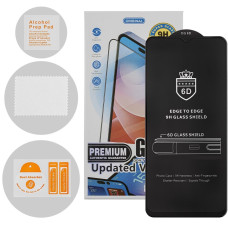 Захисне скло Samsung A145 Galaxy A14, (6D) Full Glue, Black