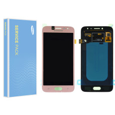 Дисплей Samsung J250 Galaxy J2 2018, з тачскріном, Service Pack Original, Pink