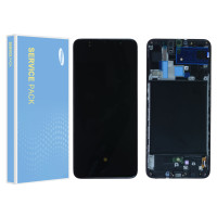 Дисплей Samsung A705 Galaxy A70, з тачскріном, в рамці, Service Pack Original