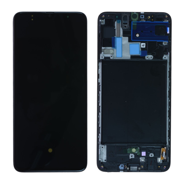 Дисплей Samsung A705 Galaxy A70, з тачскріном, в рамці, Service Pack Original