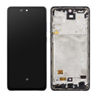 Дисплей Samsung A725 Galaxy A72, з тачскріном, в рамці, OLED (Full size 6.7")