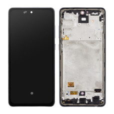 Дисплей Samsung A725 Galaxy A72, з тачскріном, в рамці, OLED (Full size 6.7")