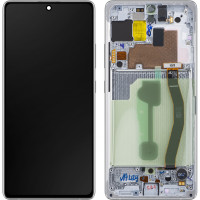 Дисплей Samsung G770 Galaxy S10 Lite, з тачскріном, в рамці, Service Pack Original, White