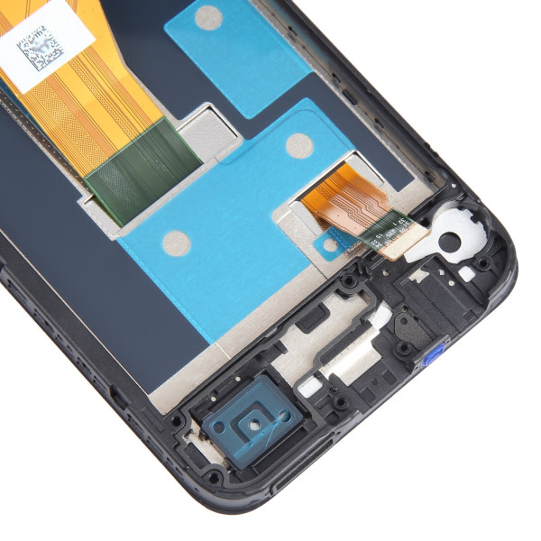 Дисплей Realme C30s, з тачскріном, в рамці, Black