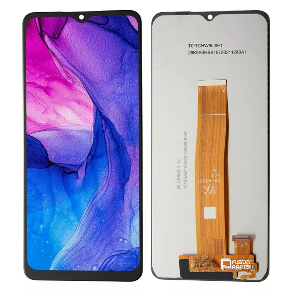 Дисплей Samsung A022 Galaxy A02, (rev. A022F V01), з тачскріном, Service Pack Original