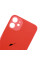 Задня кришка iPhone 12, великий виріз під камеру, Red