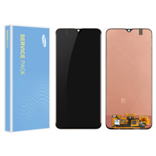 Дисплей Samsung M305 Galaxy M30 з тачскріном, в рамці, Service Pack Original, Black
