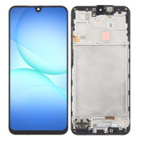 Дисплей Samsung A175 Galaxy A17 4G, з тачскріном, в рамці, Black, Service