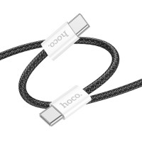 Кабель Hoco X104 Type-C to Type-C 60W (2m) Black