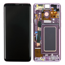 Дисплей Samsung G965 Galaxy S9 Plus, з тачскріном, в рамці, Service Pack Original, Purple