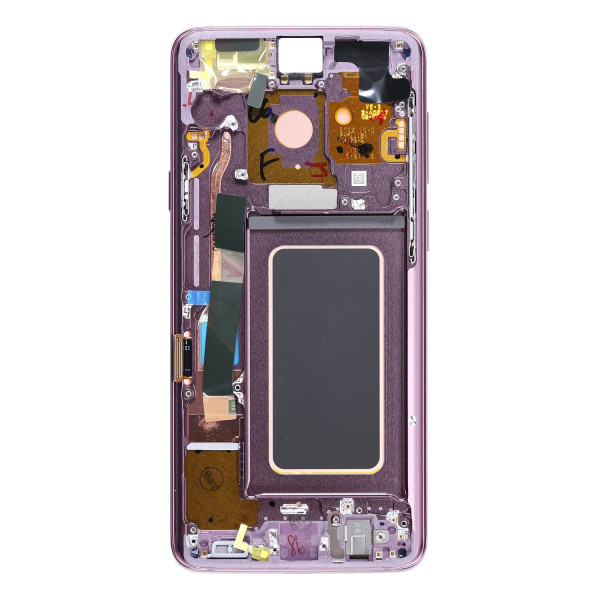 Дисплей Samsung G965 Galaxy S9 Plus, з тачскріном, в рамці, Service Pack Original, Purple